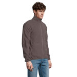 FACTOR Fleecejacke Herren 280 g/m² Schwarz – Seitenansicht