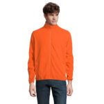 FACTOR Fleecejacke Herren 280 g/m² Orange – Vorderansicht