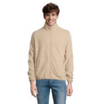 FACTOR Fleecejacke Herren 280 g/m² Braun – Vorderansicht