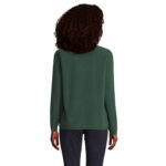 FACTOR Fleecejacke Damen 280 g/m² Grün – Rückansicht