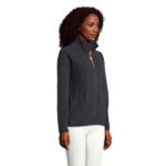 FACTOR Fleecejacke Damen 280 g/m² Blau – Rückansicht