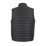 STREAM Bodywarmer Herren Schwarz – Rückansicht