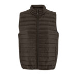 STREAM Bodywarmer Herren Braun – Vorderansicht