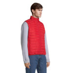 STREAM Bodywarmer Herren Rot – Seitenansicht