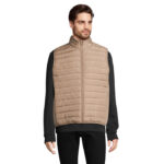 STREAM Bodywarmer Herren Braun – Vorderansicht