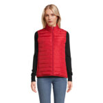 STREAM Bodywarmer Damen Rot – Vorderansicht