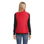 STREAM Bodywarmer Damen Rot – Rückansicht