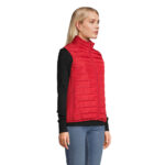 STREAM Bodywarmer Damen Rot – Seitenansicht