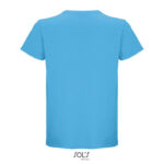 CRUSADER T-Shirt recycelt 150 g/m² Blau – Rückansicht