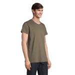 CRUSADER T-Shirt recycelt 150 g/m² Grün – Seitenansicht