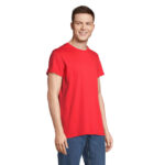 CRUSADER T-Shirt recycelt 150 g/m² Rot – Seitenansicht