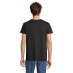 CRUSADER T-Shirt recycelt 150 g/m² Schwarz – Rückansicht