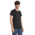 CRUSADER T-Shirt recycelt 150 g/m² Schwarz – Seitenansicht