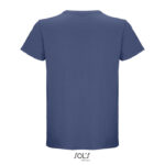 CRUSADER T-Shirt recycelt 150 g/m² Blau – Rückansicht