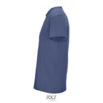 CRUSADER T-Shirt recycelt 150 g/m² Blau – Seitenansicht