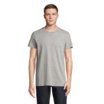 CRUSADER T-Shirt recycelt 150 g/m² Grau – Vorderansicht