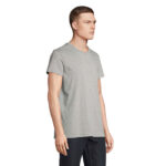CRUSADER T-Shirt recycelt 150 g/m² Grau – Seitenansicht