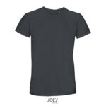CRUSADER T-Shirt recycelt 150 g/m² Grau – Vorderansicht