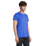 CRUSADER T-Shirt recycelt 150 g/m² Blau – Seitenansicht