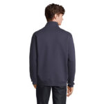 CONRAD Sweatshirt mit 1/4-Reißverschluss Blau – Rückansicht