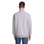 CONRAD Sweatshirt mit 1/4-Reißverschluss Grau – Rückansicht