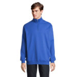 CONRAD Sweatshirt mit 1/4-Reißverschluss Blau – Vorderansicht