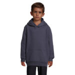 CONDOR Hoodie Kinder Blau – Vorderansicht
