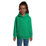 CONDOR Hoodie Kinder Grün – Vorderansicht