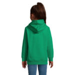 CONDOR Hoodie Kinder Grün – Rückansicht