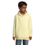 CONDOR Hoodie Kinder Gelb – Vorderansicht