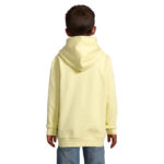 CONDOR Hoodie Kinder Gelb – Rückansicht