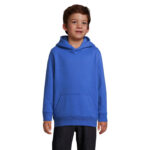 CONDOR Hoodie Kinder Blau – Vorderansicht