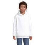CONDOR Hoodie Kinder White – Vorderansicht