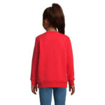 COLUMBIA Sweatshirt Kinder Rot – Rückansicht