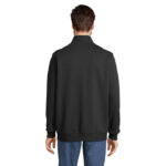 COOPER Full-Zip-Sweatshirt Schwarz – Rückansicht