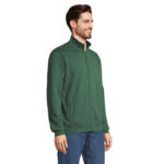 COOPER Full-Zip-Sweatshirt Grün – Seitenansicht