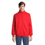 COOPER Full-Zip-Sweatshirt Rot – Vorderansicht