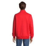 COOPER Full-Zip-Sweatshirt Rot – Rückansicht
