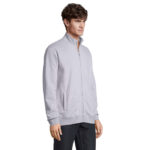 COOPER Full-Zip-Sweatshirt Grau – Seitenansicht