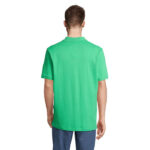 PEGASE Poloshirt Bio-Baumwolle 210 g/m² Grün – Rückansicht