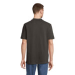 PEGASE Poloshirt Bio-Baumwolle 210 g/m² Grau – Rückansicht