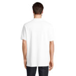 PEGASE Poloshirt Bio-Baumwolle 210 g/m² White – Rückansicht