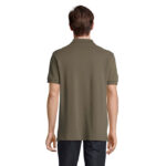 PACIFIC Poloshirt Herren Grün – Rückansicht
