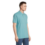 PACIFIC Poloshirt Herren Blau – Seitenansicht
