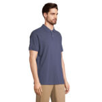 PACIFIC Poloshirt Herren Blau – Seitenansicht