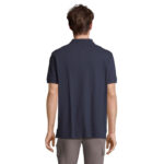 PACIFIC Poloshirt Herren Blau – Rückansicht