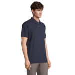 PACIFIC Poloshirt Herren Blau – Seitenansicht