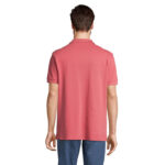 PACIFIC Poloshirt Herren Rosa – Rückansicht
