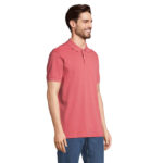 PACIFIC Poloshirt Herren Rosa – Seitenansicht