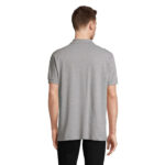PACIFIC Poloshirt Herren Grau – Rückansicht